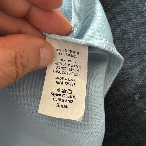 Blue dress size small - Picture 4 of 5